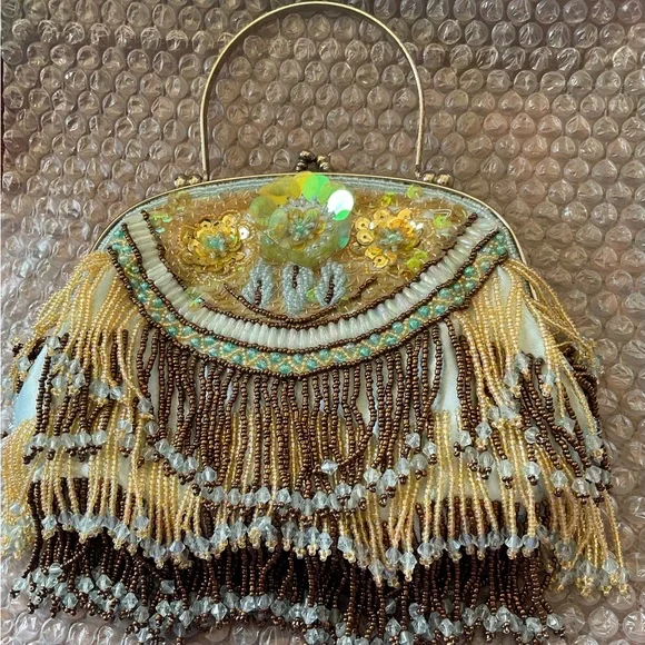 Beaded  purse by ‘’   ‘’ BEADSTIX  ‘’’    Brand new no tags - Picture 11 of 11